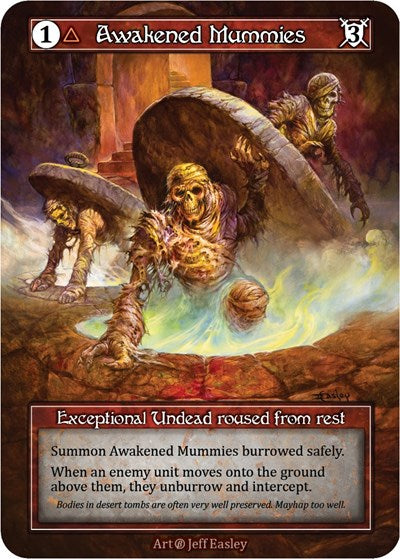 Awakened Mummies - Foil (Beta)(EX)
