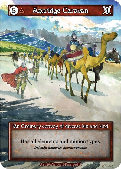 Azuridge Caravan - Foil (Beta)(OR)