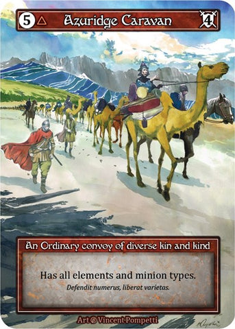 Azuridge Caravan - Foil (Beta)(OR)