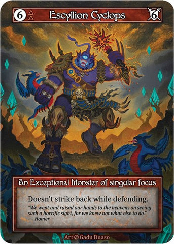 Escyllion Cyclops - Foil (Beta)(EX)