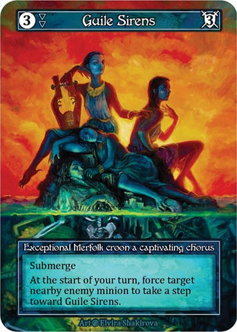 Guile Sirens - Foil (Beta)(EX)