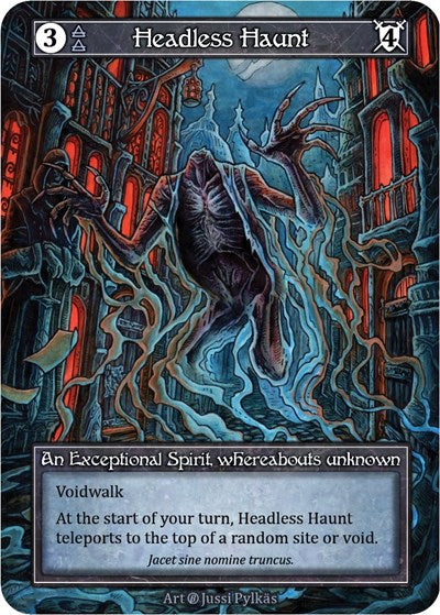 Headless Haunt - Foil (Beta)(EX)