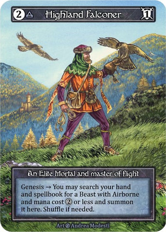 Highland Falconer - Foil (Beta)(EL)
