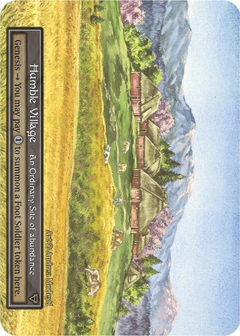 Humble Village - Foil (Beta)(OR)