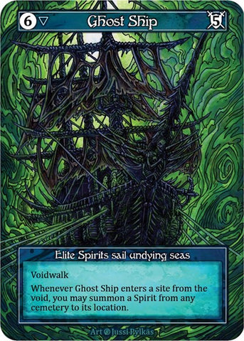 Ghost Ship - Foil (Beta)(EL)