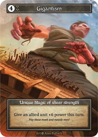 Gigantism - Foil (Beta)(UN)