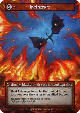 Incinerate (Beta)(OR)