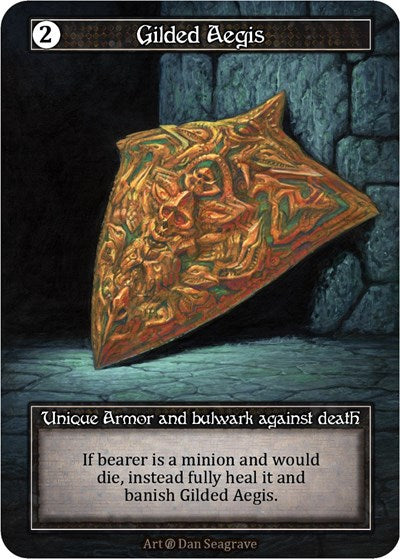 Gilded Aegis - Foil (Beta)(UN)