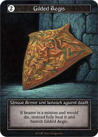 Gilded Aegis - Foil (Beta)(UN)