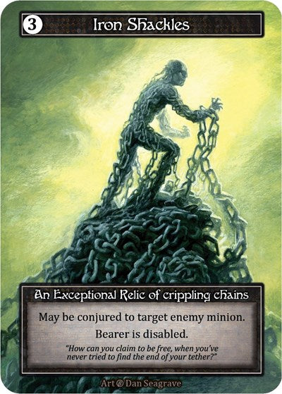 Iron Shackles - Foil (Beta)(EX)