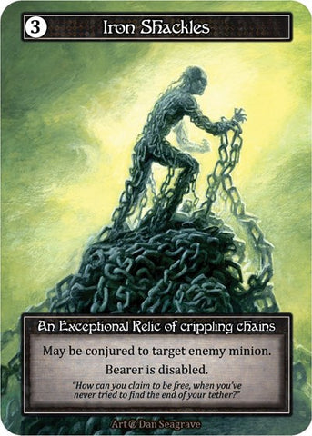 Iron Shackles - Foil (Beta)(EX)