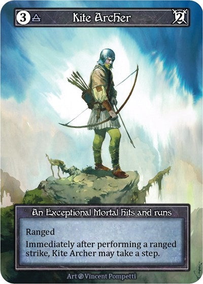 Kite Archer - Foil (Beta)(EX)