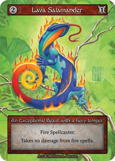 Lava Salamander (Beta)(EX)