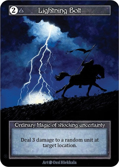 Lightning Bolt - Foil (Beta)(OR)