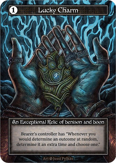 Lucky Charm - Foil (Beta)(EX)