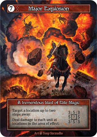 Major Explosion - Foil (Beta)(EL)