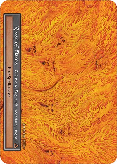 River of Flame - Foil (Beta)(UN)