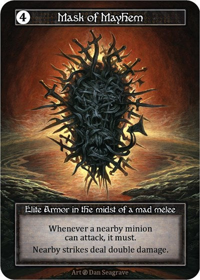 Mask of Mayhem - Foil (Beta)(EL)