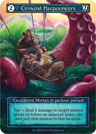 Ormund Harpooneers - Foil (Beta)(EX)