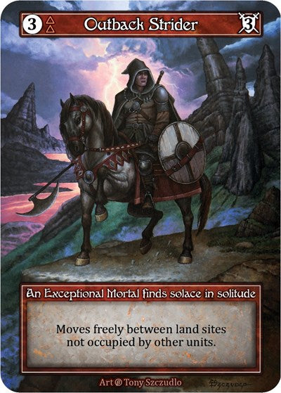 Outback Strider - Foil (Beta)(EX)