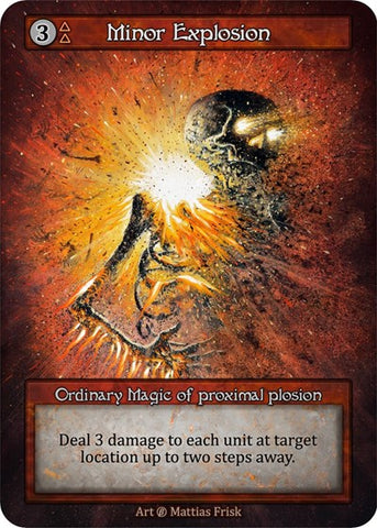 Minor Explosion (Beta)(OR)