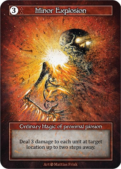 Minor Explosion - Foil (Beta)(OR)