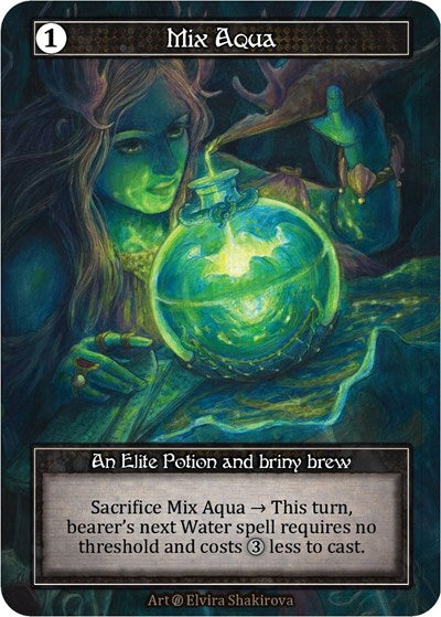 Mix Aqua - Foil (Beta)(EL)