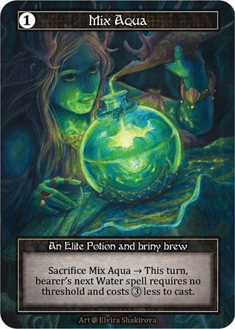 Mix Aqua - Foil (Beta)(EL)