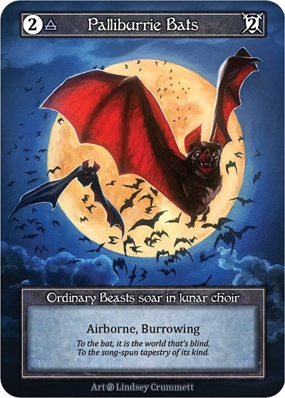 Palliburrie Bats - Foil (Beta)(OR)
