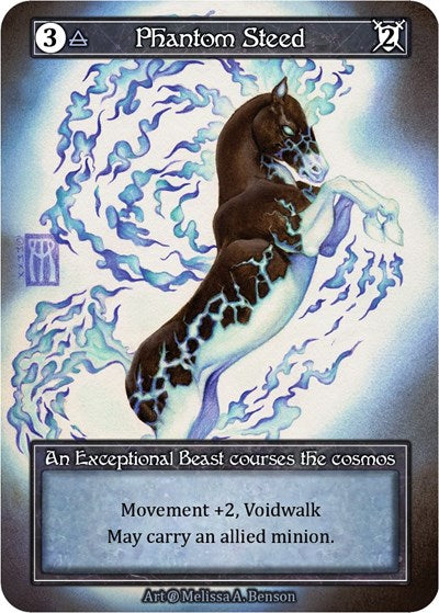 Phantom Steed - Foil (Beta)(EX)