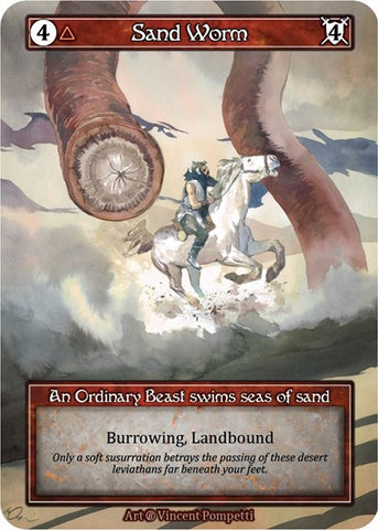 Sand Worm - Foil (Beta)(OR)