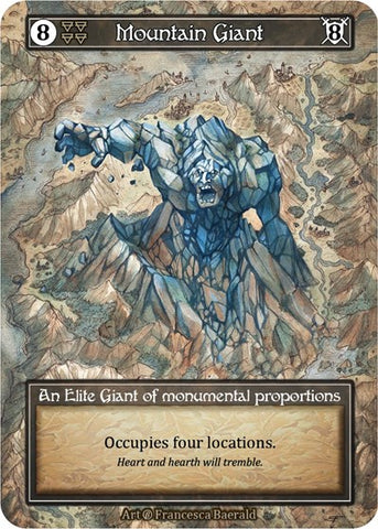 Mountain Giant - Foil (Beta)(EL)