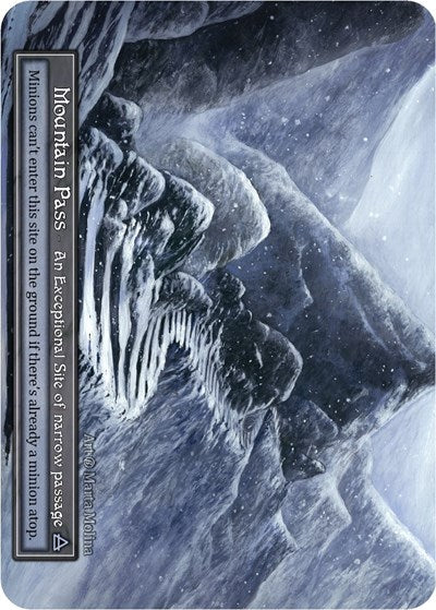 Mountain Pass - Foil (Beta)(EX)