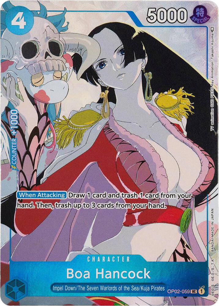 Boa Hancock [Gift Collection 2023] [Foil] (One Piece Promotion Cards)(OP02-059)(UC)