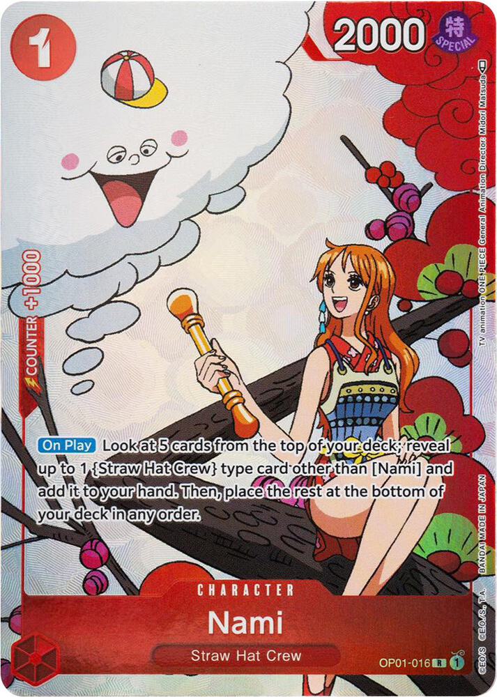Nami [Gift Collection 2023] [Foil] (One Piece Promotion Cards)(OP01-016)(R)