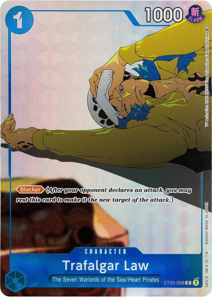 Trafalgar Law [Gift Collection 2023] [Foil] (One Piece Promotion Cards)(ST03-008)(R)