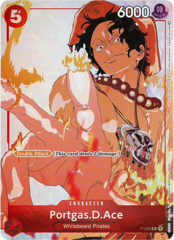 Portgas.D.Ace [Gift Collection 2023] [Foil] (One Piece Promotion Cards)(P-028)(PR)
