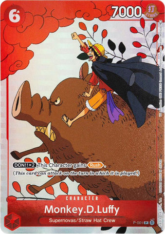 Monkey.D.Luffy [Gift Collection 2023] [Foil] (One Piece Promotion Cards)(P-001)(PR)