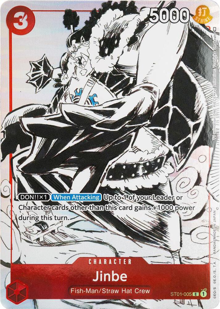 Jinbe [Gift Collection 2023] [Foil] (One Piece Promotion Cards)(ST01-005)(C)
