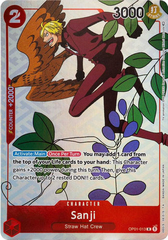 Sanji [Gift Collection 2023] [Foil] (One Piece Promotion Cards)(OP01-013)(R)