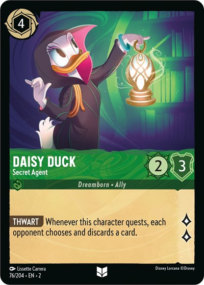 Daisy Duck - Secret Agent (Rise of the Floodborn)(2-076/204)(U)