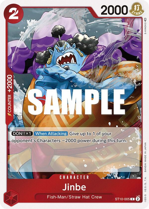 Jinbe - Foil (Ultra Deck: The Three Captains)(ST10-005)(C)