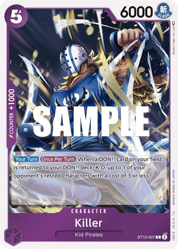 Killer - Foil (Ultra Deck: The Three Captains)(ST10-007)(C)