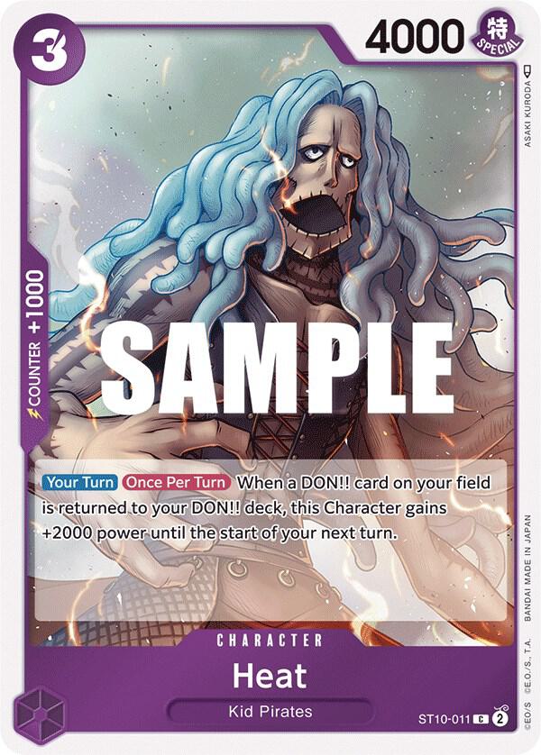Heat - Foil (Ultra Deck: The Three Captains)(ST10-011)(C)