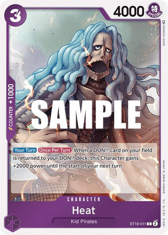 Heat - Foil (Ultra Deck: The Three Captains)(ST10-011)(C)