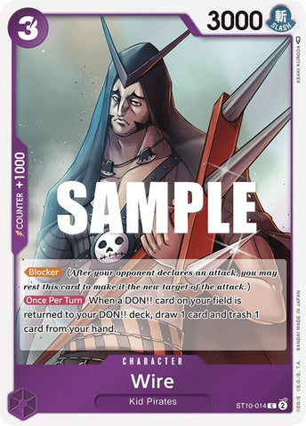 Wire - Foil (Ultra Deck: The Three Captains)(ST10-014)(C)