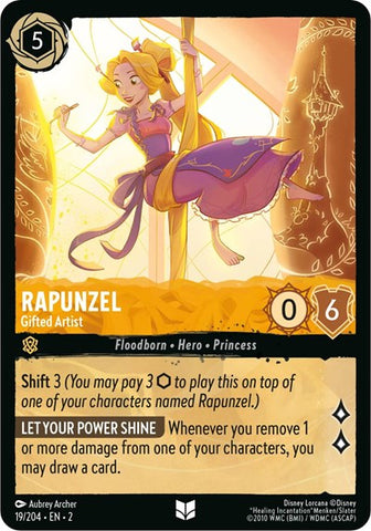Rapunzel - Gifted Artist (Rise of the Floodborn)(2-019/204)(U)