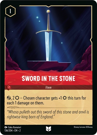 Sword in the Stone (Rise of the Floodborn)(2-136/204)(U)