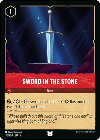 Sword in the Stone (Rise of the Floodborn)(2-136/204)(U)