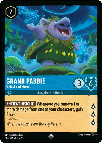 Grand Pabbie - Oldest and Wisest (Rise of the Floodborn)(2-148/204)(SR)